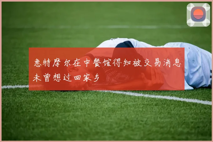 惠特摩尔在中餐馆得知被交易消息未曾想过回家乡